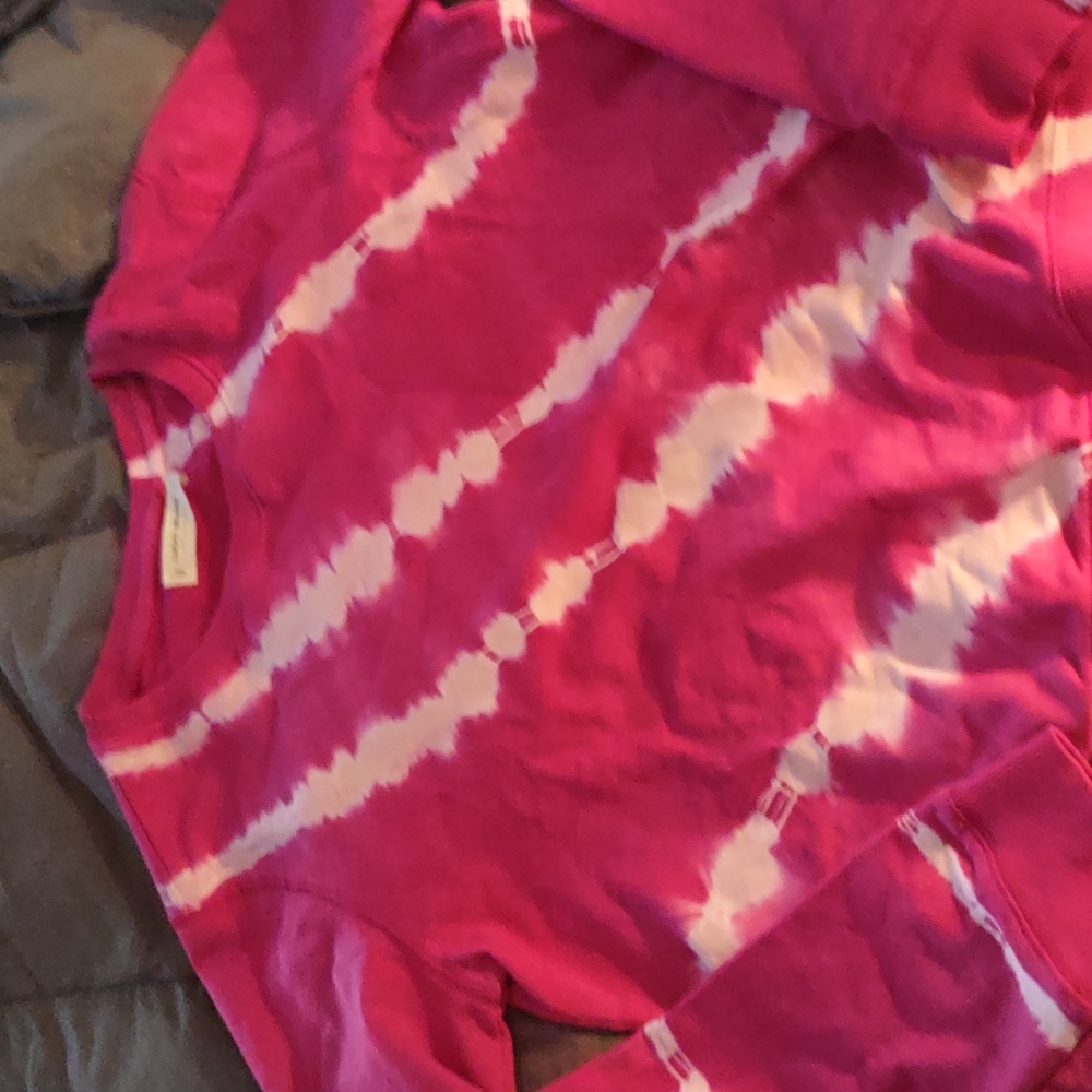 Lucky Brand TYE DYE sweatshirt NWOT